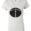 Women's Short Sleeve V-Neck T-Shirt Thumbnail