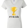 Women's Short Sleeve V-Neck T-Shirt Thumbnail