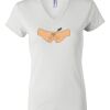 Women's Short Sleeve V-Neck T-Shirt Thumbnail