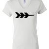 Women's Short Sleeve V-Neck T-Shirt Thumbnail