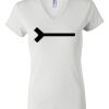 Women's Short Sleeve V-Neck T-Shirt Thumbnail