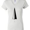 Women's Short Sleeve V-Neck T-Shirt Thumbnail