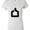 Women's Short Sleeve V-Neck T-Shirt Thumbnail