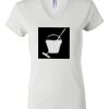 Women's Short Sleeve V-Neck T-Shirt Thumbnail