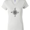 Women's Short Sleeve V-Neck T-Shirt Thumbnail