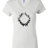 Women's Short Sleeve V-Neck T-Shirt Thumbnail