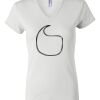 Women's Short Sleeve V-Neck T-Shirt Thumbnail