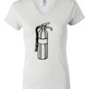 Women's Short Sleeve V-Neck T-Shirt Thumbnail