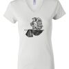 Women's Short Sleeve V-Neck T-Shirt Thumbnail