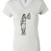 Women's Short Sleeve V-Neck T-Shirt Thumbnail