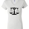 Women's Short Sleeve V-Neck T-Shirt Thumbnail