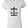 Women's Short Sleeve V-Neck T-Shirt Thumbnail