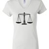 Women's Short Sleeve V-Neck T-Shirt Thumbnail