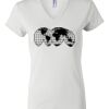 Women's Short Sleeve V-Neck T-Shirt Thumbnail