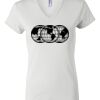 Women's Short Sleeve V-Neck T-Shirt Thumbnail