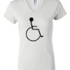 Women's Short Sleeve V-Neck T-Shirt Thumbnail