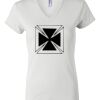 Women's Short Sleeve V-Neck T-Shirt Thumbnail