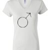 Women's Short Sleeve V-Neck T-Shirt Thumbnail