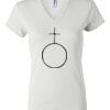 Women's Short Sleeve V-Neck T-Shirt Thumbnail