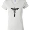 Women's Short Sleeve V-Neck T-Shirt Thumbnail