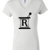 Women's Short Sleeve V-Neck T-Shirt Thumbnail