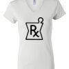 Women's Short Sleeve V-Neck T-Shirt Thumbnail