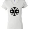 Women's Short Sleeve V-Neck T-Shirt Thumbnail