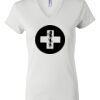 Women's Short Sleeve V-Neck T-Shirt Thumbnail