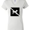 Women's Short Sleeve V-Neck T-Shirt Thumbnail