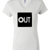 Women's Short Sleeve V-Neck T-Shirt Thumbnail
