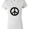 Women's Short Sleeve V-Neck T-Shirt Thumbnail