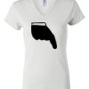 Women's Short Sleeve V-Neck T-Shirt Thumbnail