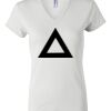 Women's Short Sleeve V-Neck T-Shirt Thumbnail