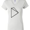 Women's Short Sleeve V-Neck T-Shirt Thumbnail