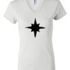 Women's Short Sleeve V-Neck T-Shirt Thumbnail