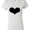 Women's Short Sleeve V-Neck T-Shirt Thumbnail