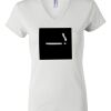 Women's Short Sleeve V-Neck T-Shirt Thumbnail