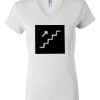 Women's Short Sleeve V-Neck T-Shirt Thumbnail