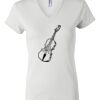 Women's Short Sleeve V-Neck T-Shirt Thumbnail