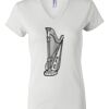 Women's Short Sleeve V-Neck T-Shirt Thumbnail