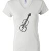 Women's Short Sleeve V-Neck T-Shirt Thumbnail