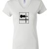 Women's Short Sleeve V-Neck T-Shirt Thumbnail