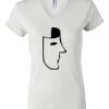 Women's Short Sleeve V-Neck T-Shirt Thumbnail