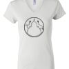 Women's Short Sleeve V-Neck T-Shirt Thumbnail