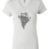 Women's Short Sleeve V-Neck T-Shirt Thumbnail