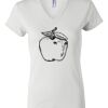 Women's Short Sleeve V-Neck T-Shirt Thumbnail