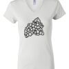 Women's Short Sleeve V-Neck T-Shirt Thumbnail