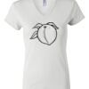 Women's Short Sleeve V-Neck T-Shirt Thumbnail