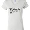 Women's Short Sleeve V-Neck T-Shirt Thumbnail