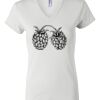 Women's Short Sleeve V-Neck T-Shirt Thumbnail